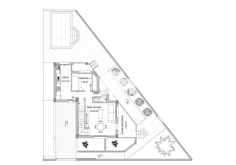 Obra Nueva - Semidetached - Los Alcázares - Torre del Rame