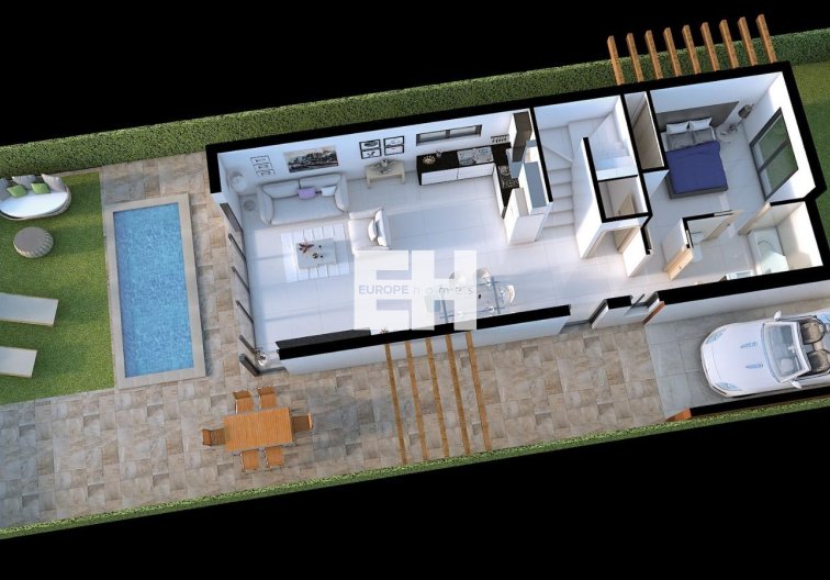 Obra Nueva - villa - Los Alcázares - Torre del Rame