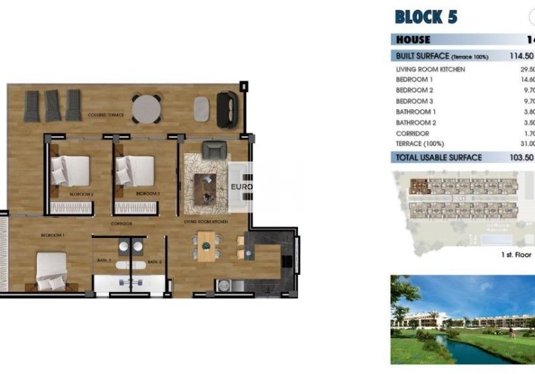 Obra Nueva - Apartamento  - Los Alcázares - La Serena Golf