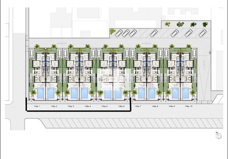 Obra Nueva - Semidetached - Los Nietos - Los Nietos playa