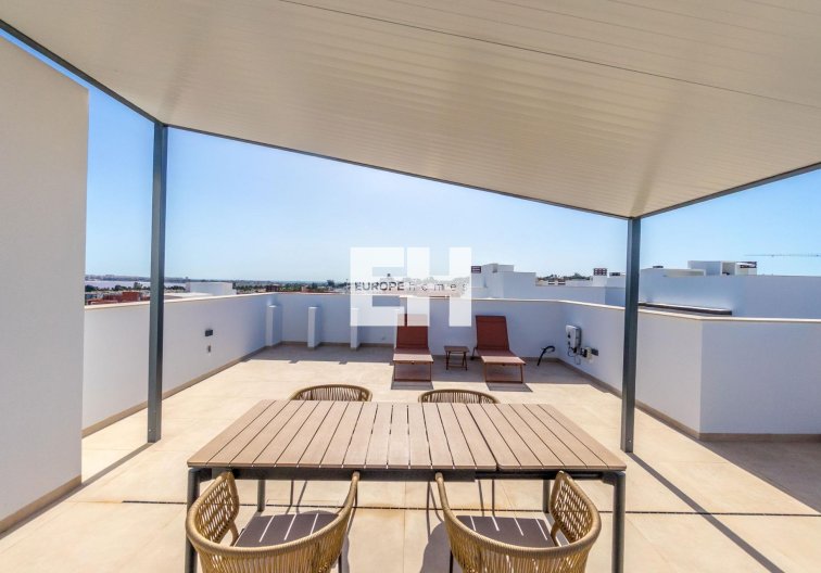 Obra Nueva - Bungalow en planta alta - Torrevieja - Los Balcones 