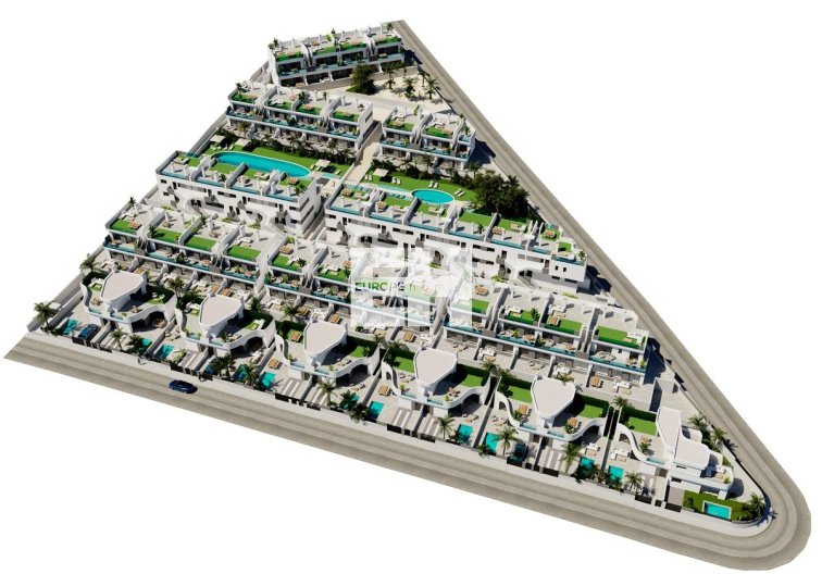 Obra Nueva - Bungalow en planta alta - Torrevieja - Lago Jardín II