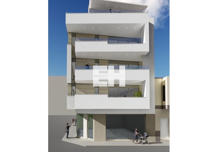 Obra Nueva - Apartamento  - Torrevieja - Playa del Cura