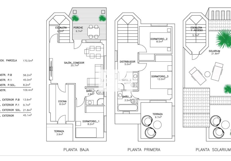Obra Nueva - Semidetached - San Fulgencio - El Oasis
