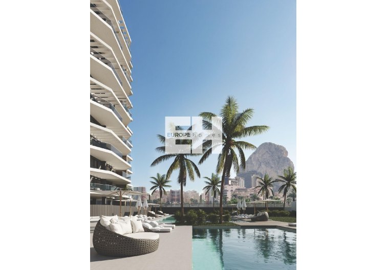Obra Nueva - Apartamento  - Calpe - Playa Cantal Roig