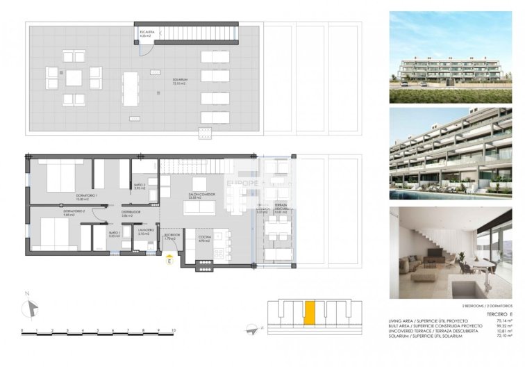 Obra Nueva - Atico - Cartagena - Mar de Cristal