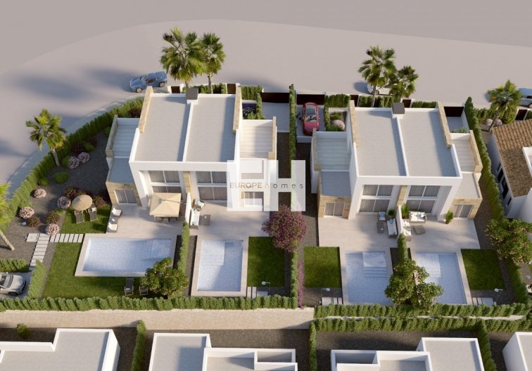 Construction Neuve - Semidetached - Algorfa - La Finca Golf