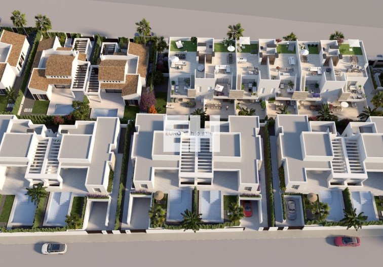 Construction Neuve - Semidetached - Algorfa - La Finca Golf