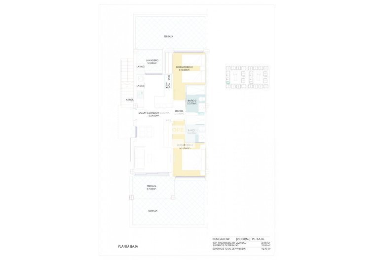 Construction Neuve - Bungalow au rez-de-chaussée - Torrevieja - Los Balcones 