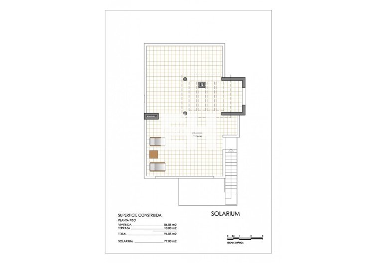 Obra Nueva - Bungalow en planta alta - San Miguel de Salinas - VistaBella Golf