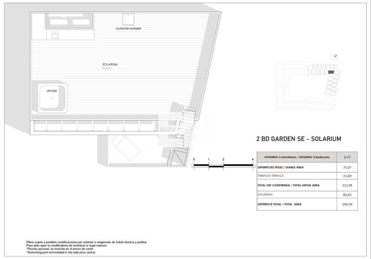 Neubau - Bungalow im obersten Stockwerk - Torrevieja - Villa Amalia