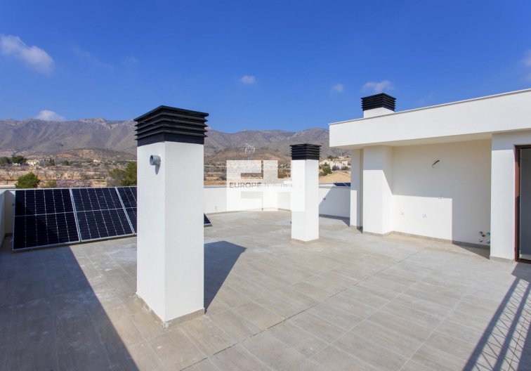 Obra Nueva - Bungalow en planta alta - Hondón de las Nieves - El Salero
