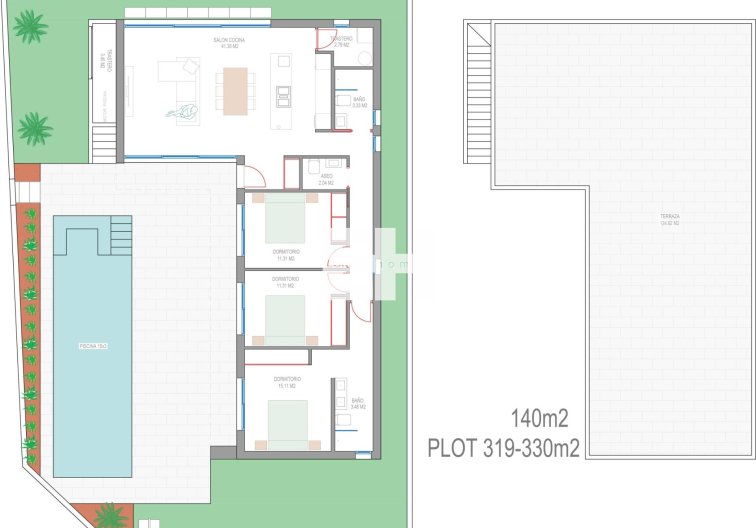 New Build - villa - San Javier - Parque del doce