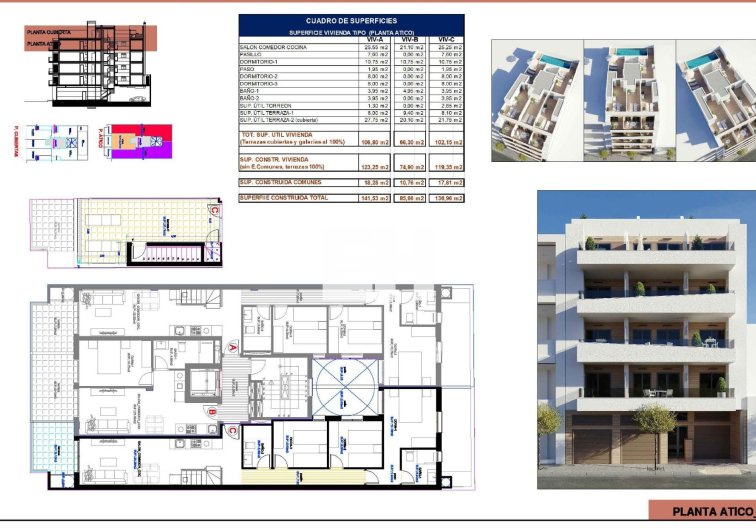 Obra Nueva - Atico - Torrevieja - Centro