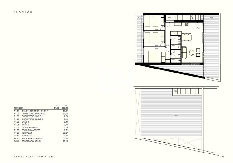 Obra Nueva - Bungalow en planta alta - Torrevieja - Los Balcones 