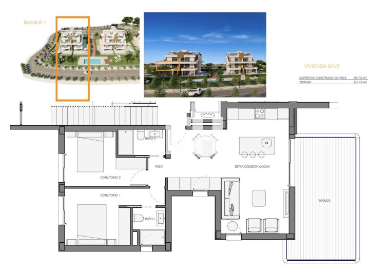 Construction Neuve - Appartement - Fuente Álamo - Hacienda del Alamo