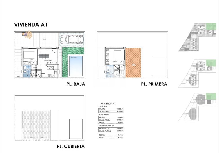 Obra Nueva - Semidetached - Puerto de Mazarron - Mar De Plata