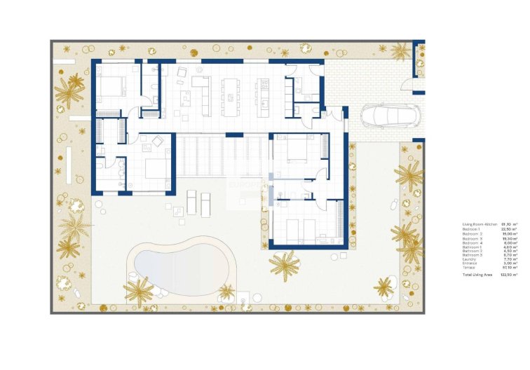 Construction Neuve - villa - Baños y Mendigo - Altaona Golf