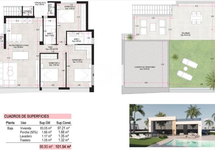 Obra Nueva - villa - Alhama de Murcia - Condado De Alhama