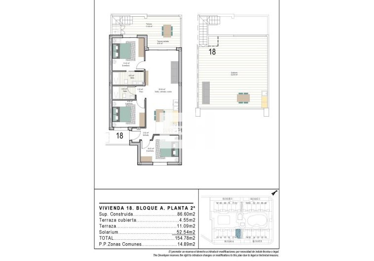 Obra Nueva - Atico - Torre Pacheco - San Cayetano