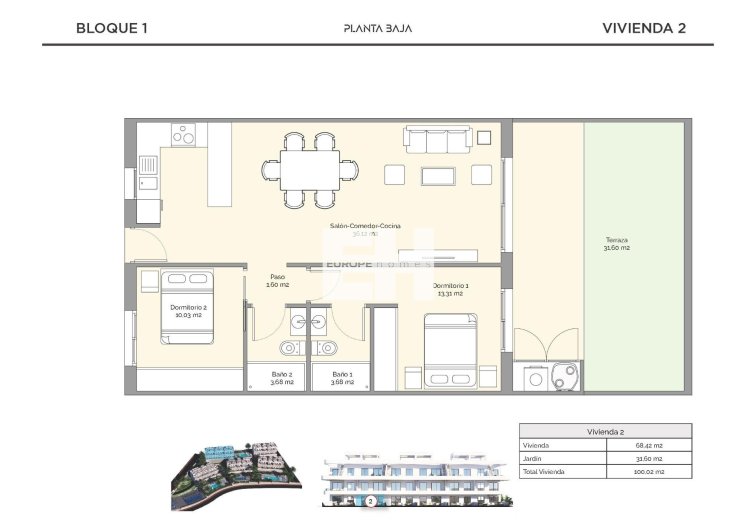Obra Nueva - Apartamento  - Finestrat - Puig Campana Golf
