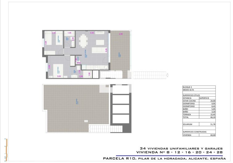 Nieuwbouw - Bungalow - Pilar de la Horadada - pueblo