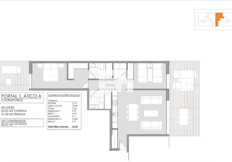 Obra Nueva - Atico - Jávea Xàbia - Pueblo