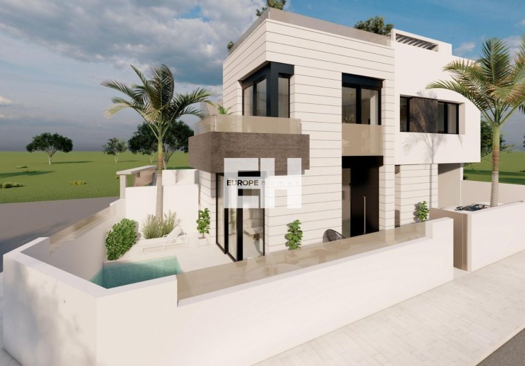 Obra Nueva - Bungalow en planta baja - Pilar de la Horadada - pueblo