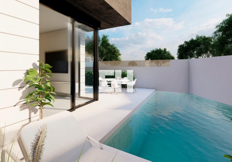 Obra Nueva - Bungalow en planta baja - Pilar de la Horadada - pueblo