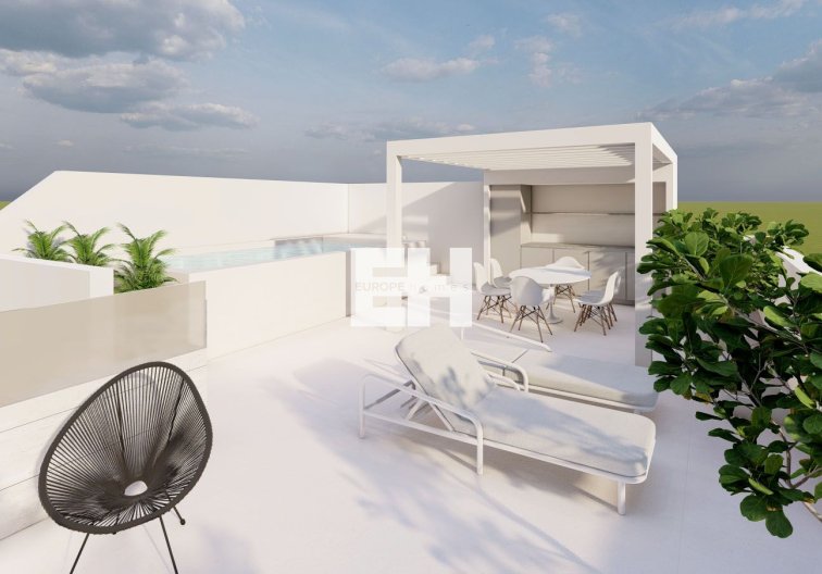 Obra Nueva - Bungalow en planta baja - Pilar de la Horadada - pueblo