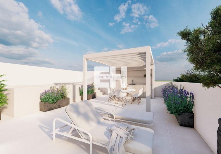 Obra Nueva - Bungalow en planta baja - Pilar de la Horadada - pueblo