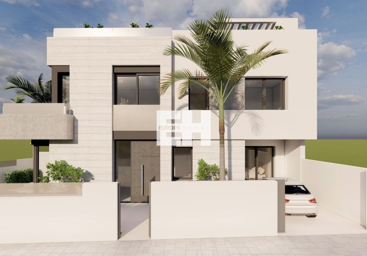 Obra Nueva - Bungalow en planta baja - Pilar de la Horadada - pueblo