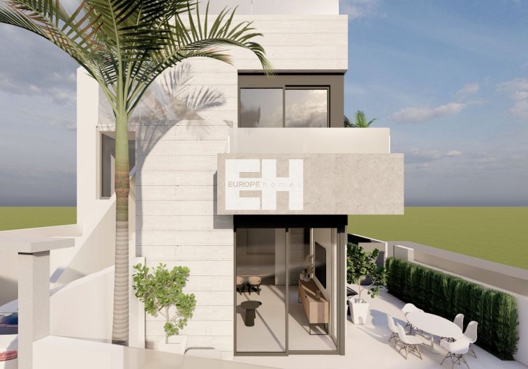 Obra Nueva - Bungalow en planta baja - Pilar de la Horadada - pueblo