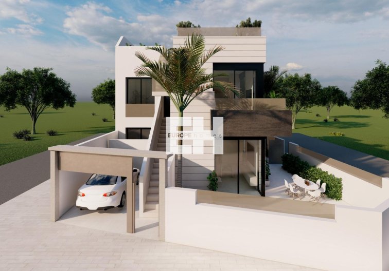 Obra Nueva - Bungalow en planta alta - Pilar de la Horadada - pueblo