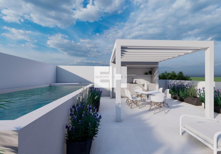 Obra Nueva - Bungalow en planta alta - Pilar de la Horadada - pueblo