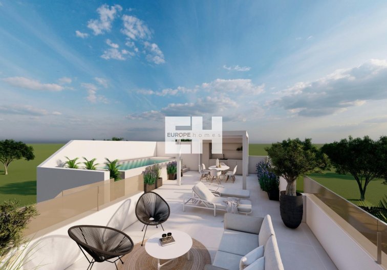 Obra Nueva - Bungalow en planta alta - Pilar de la Horadada - pueblo