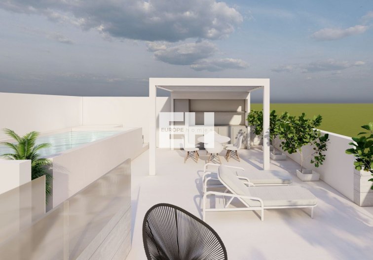 Obra Nueva - Bungalow en planta alta - Pilar de la Horadada - pueblo