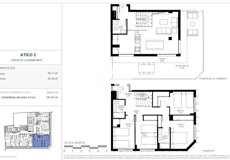 Obra Nueva - Atico - Murcia - Centro