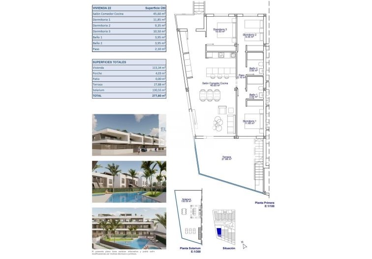 Obra Nueva - Bungalow - Pilar de la Horadada - pueblo