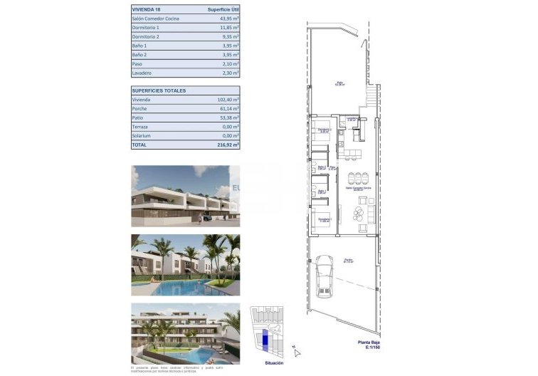 Neubau - Bungalow - Pilar de la Horadada - pueblo