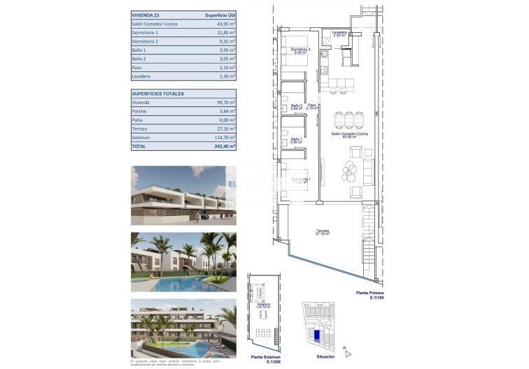 Obra Nueva - Bungalow - Pilar de la Horadada - pueblo