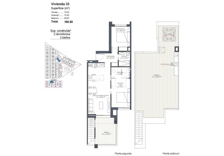 Construction Neuve - Penthouse - Los Alcázares - Serena Golf