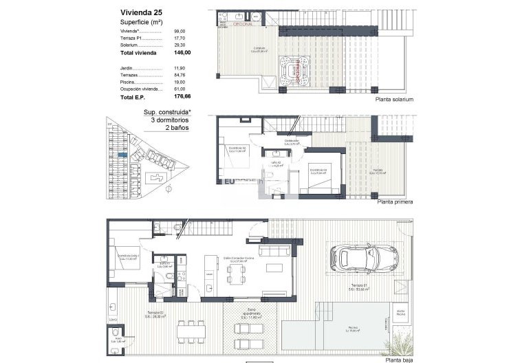 Obra Nueva - Quad House - Los Alcázares - Serena Golf