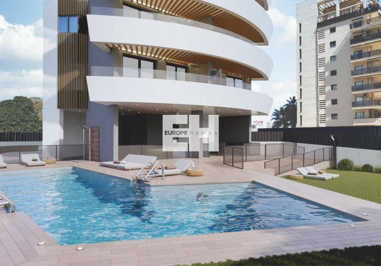 Obra Nueva - Apartamento  - Calpe - Playa Cantal Roig