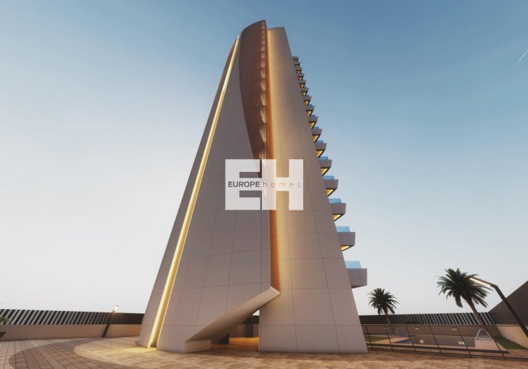 Obra Nueva - Apartamento  - Calpe - Playa Cantal Roig