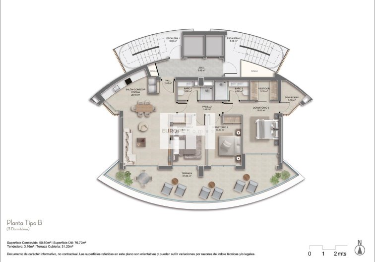 Obra Nueva - Apartamento  - Calpe - Playa Cantal Roig