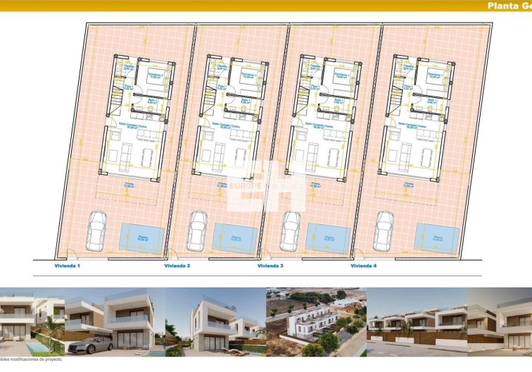 Obra Nueva - villa - Pilar de la Horadada - pueblo