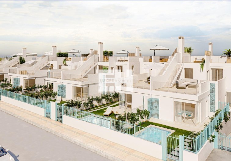 Obra Nueva - Semidetached - Los Alcázares - Torre del Rame