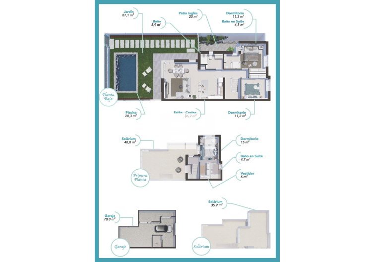 Obra Nueva - Semidetached - Los Alcázares - Torre del Rame
