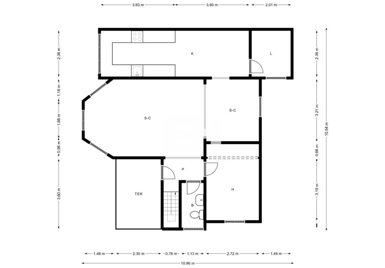 Segunda mano - town house - Orihuela Costa - Los Almendros-la Florida
